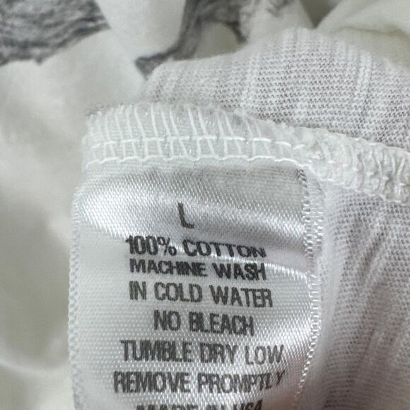 Buck Mason Womens Tee Shirt Hand made Hand Symbol Pencil Graphic Size L Relaxed - Picture 7 of 7